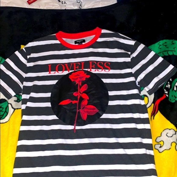 Deinpop Forever 21 Striped Loveless Rose - Picture 1 of 2